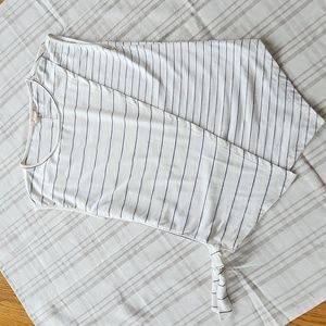 Striped sleeveless shirt